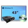 Интерактивная панель 43" (встроенный ПК, Win10) - «globural.ru» - Томск