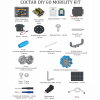 Robo kit DIYGO Мобильный робот с колесами всенаправленного движения - «globural.ru» - Томск
