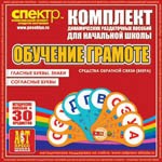 Комплект динамических раздаточных пособий - Обучение грамоте (веера). Гласные буквы, знаки, согласные буквы. - «globural.ru» - Томск