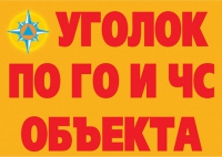 Комплект плакатов "Уголок по ГО и ЧС объекта" - «globural.ru» - Томск