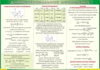 Таблица Дифференциальное исчисление 1000*1400 винил - «globural.ru» - Томск