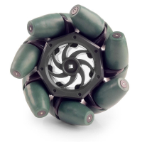 Технологичное колесо Mecanum 4" Mecanum Wheel 4" для конструктора VEX (4 штуки в упаковке) - «globural.ru» - Томск