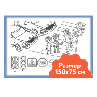 Настенный модуль «Раскраска - 75х150» - «globural.ru» - Томск