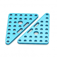 Треугольная пластина из анодированного алюминия Triangle Plate 6*8 (Pair) - «globural.ru» - Томск