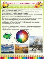 Стенд "Теплые и холодные цвета" - «globural.ru» - Томск