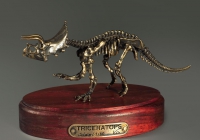 Модель скелета динозавра Triceratops - «globural.ru» - Томск