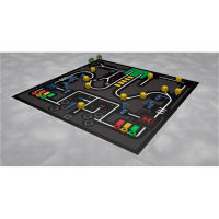 Соревновательное поле с элементами MakeX Stater Arenas Kit - «globural.ru» - Томск
