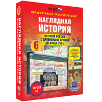 Наглядная история. История России с древнейших времен до конца XVI века. 6 класс - «globural.ru» - Томск