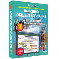 Наглядное обществознание. Человек. Общество. Политика и право. 10 класс - «globural.ru» - Томск