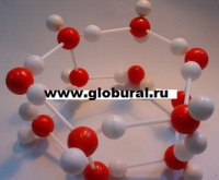 Модель "Кристаллическая решетка льда" (демонстрационная) - «globural.ru» - Томск