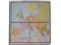 Учебная карта "Европа с 1815 - 1849 г.г." 1180*1070 мм (матовое, 2-стороннее лам.) - «globural.ru» - Томск