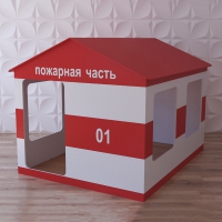 Детский игровой домик «Пожарная служба» - «globural.ru» - Томск