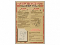 Стенд-уголок "Техника безопасности на уроках труда" - «globural.ru» - Томск