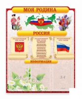 Стенд "Наша родина Россия" - «globural.ru» - Томск