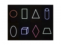 Панель "Цветные фигуры-8" (вариант 1) - «globural.ru» - Томск