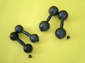 Гантели пластмассовые 0.8 кг с наполнителем - «globural.ru» - Томск
