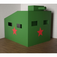 Игровой домик «Танк» - «globural.ru» - Томск