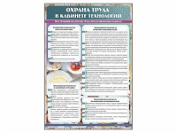 Стенд "Охрана труда в кабинете технологии" - «globural.ru» - Томск