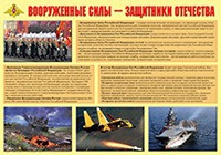 Плакат "Вооруженные Силы – защитники Отечества" - «globural.ru» - Томск