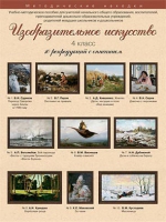 Набор репродукций "Изобразительное искусство" 4 класс (10 репродукций) - «globural.ru» - Томск