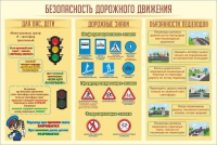 Стенд "Безопасность дорожного движения" (вариант 1) - «globural.ru» - Томск