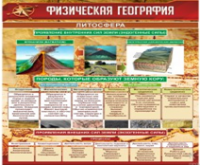 Стенд "Физическая география. Литосфера" (вариант 1) - «globural.ru» - Томск