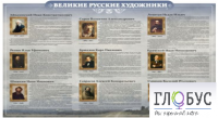 Стенд "Великие русские художники" - «globural.ru» - Томск