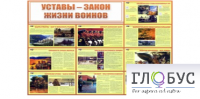 Стенд "Уставы закон жизни воинов" - «globural.ru» - Томск