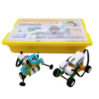 Набор для занятий робототехникой Ведушка с пластиковым боксом для хранения деталей - «globural.ru» - Томск