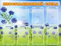 Стенд информационный с 7 карманами - «globural.ru» - Томск