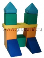 Мягкий модуль-конструктор "Городок" 1 (ВИК) - «globural.ru» - Томск