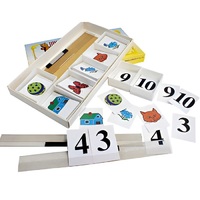 Счетная лесенка (ламинированная, с магнит. креплением) - «globural.ru» - Томск