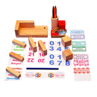 Игровой набор Фребеля "Календарь настольный" - «globural.ru» - Томск