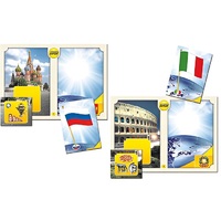 Настольно-печатная игра "Флаги стран мира 1. Европа" - «globural.ru» - Томск