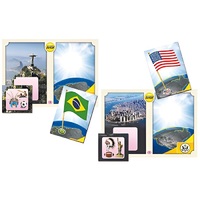 Настольно-печатная игра "Флаги стран мира 2. Азия, Африка, Австралия, Америка" - «globural.ru» - Томск