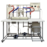 Учебный лабораторный стенд «Определение коэффициента теплопередачи теплообменного аппарата» - «globural.ru» - Томск