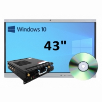 Интерактивная панель 43" (встроенный ПК, Win10) - «globural.ru» - Томск