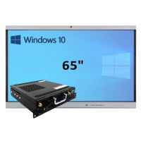 Интерактивная панель 65" (встроенный ПК Win10, Intel i5) - «globural.ru» - Томск