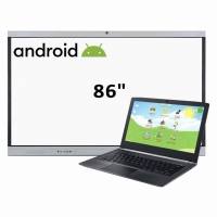 Интерактивная панель 86", ноутбук - «globural.ru» - Томск