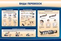 Стенд "Виды перевязок" - «globural.ru» - Томск