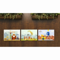 Комплект настенных панелей «Стройка» - «globural.ru» - Томск