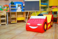 Напольная игрушка "Машинка - гонка" с аппликацией (ВИК) - «globural.ru» - Томск