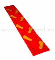 Дорожка массажная со следами(в чехле из кожи) - «globural.ru» - Томск