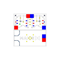 Соревновательное поле с элементами MakeX 2019 City Guardian Arena Expansion Kit for Blue Planet - «globural.ru» - Томск