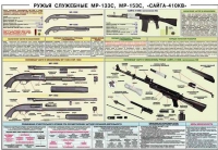 Плакат "Ружья служебные МР-133С, МР-153С, Сайга-410КВ" - «globural.ru» - Томск