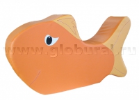 Напольная игрушка "Рыбка" с аппликацией (ВИК) - «globural.ru» - Томск