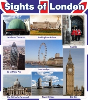 Стенд "Sights of london" - «globural.ru» - Томск