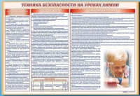 Стенд-уголок "Техника безопасности на уроках химии" - «globural.ru» - Томск