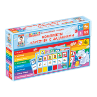 Развивающий тренажёр "Разноцветные окошки" 5-7 лет. Дополнительный набор карточек к базовому комплекту - «globural.ru» - Томск