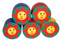 Пуфик «Солнышко» d=40*20см (ВИК) - «globural.ru» - Томск